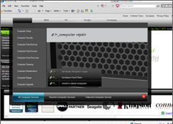 Web design page