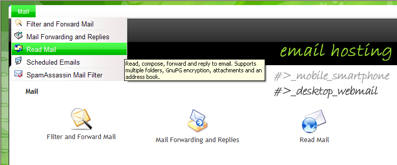 email hosting banner