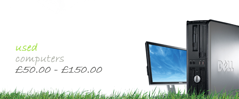 banner for used computers sales page