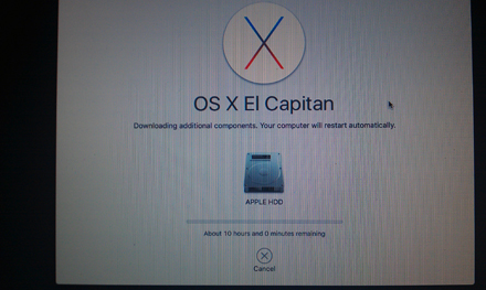 imac macos elcapitan installation stevenage hertfordshire