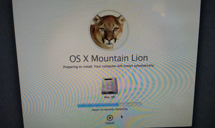 imac macos mountain lion installation stevenage hertfordshire