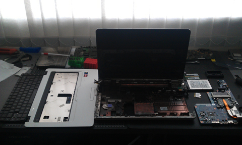 we fixed this laptop in hertford