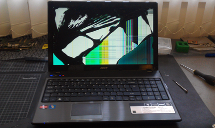 damaged laptop screen repair royston