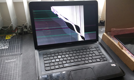 laptop screen repair shop stevenage